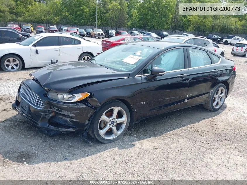 3FA6P0T91GR200773 2016 Ford Fusion Se