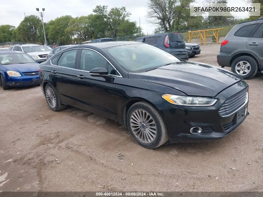 3FA6P0K98GR263421 2016 Ford Fusion Titanium