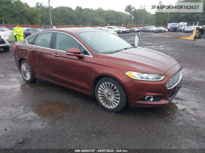 3FA6P0K94GR162621 2016 Ford Fusion Titanium