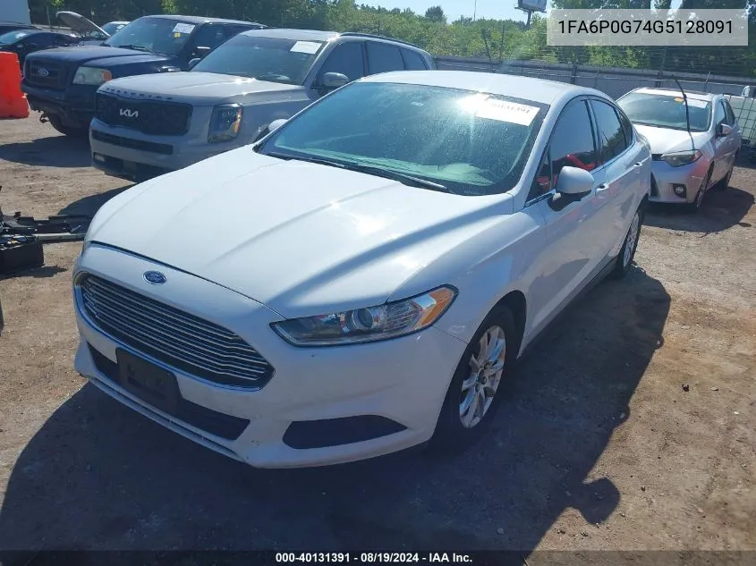 1FA6P0G74G5128091 2016 Ford Fusion S