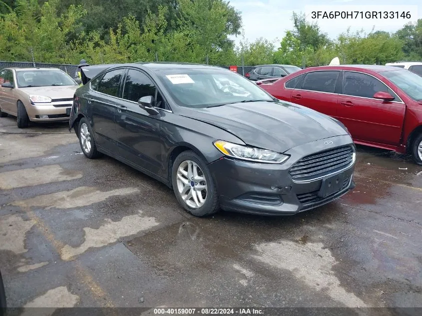 3FA6P0H71GR133146 2016 Ford Fusion Se