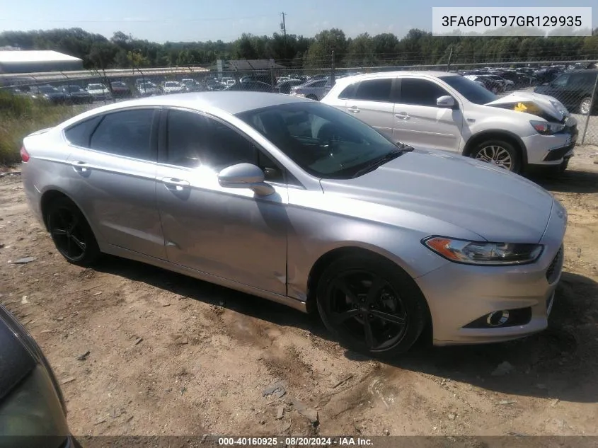 3FA6P0T97GR129935 2016 Ford Fusion Se