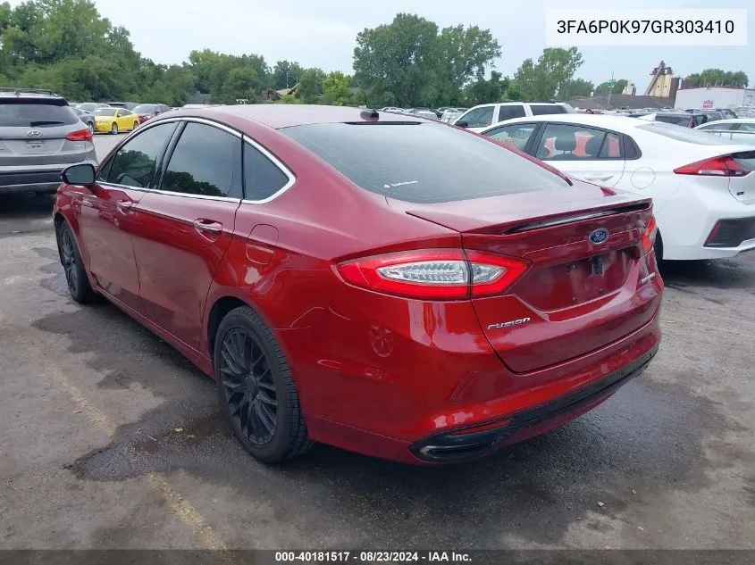 3FA6P0K97GR303410 2016 Ford Fusion Titanium