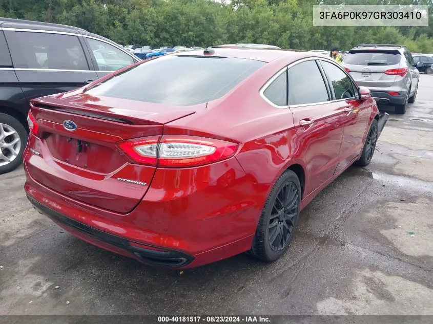 3FA6P0K97GR303410 2016 Ford Fusion Titanium