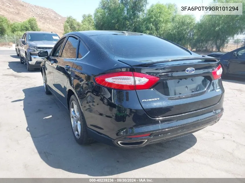 3FA6P0T99GR101294 2016 Ford Fusion Se