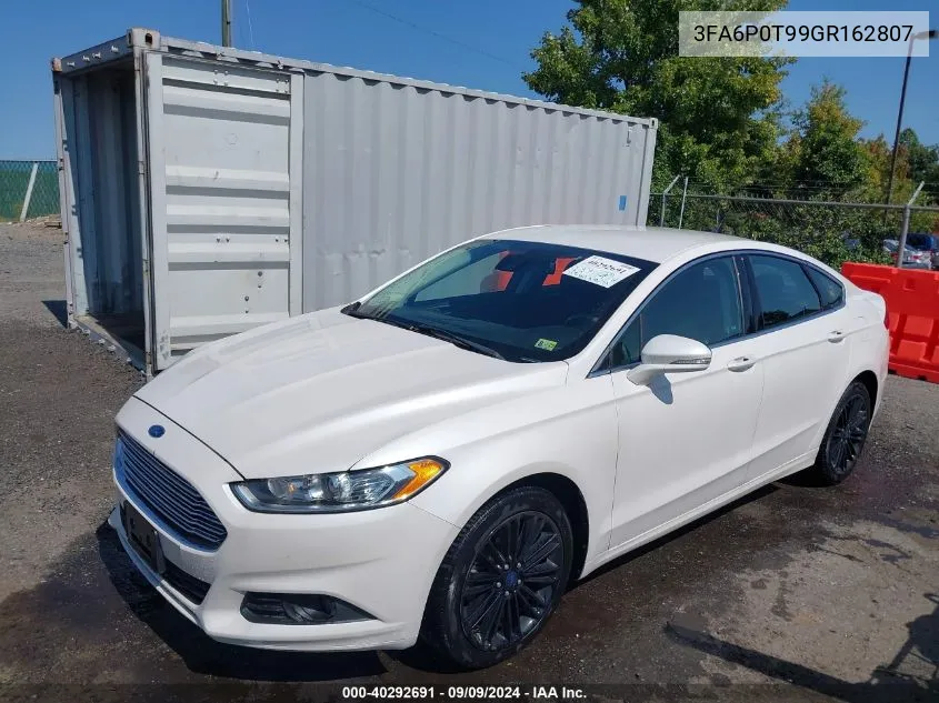 3FA6P0T99GR162807 2016 Ford Fusion Se