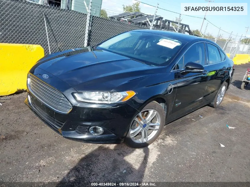 3FA6P0SU9GR154325 2016 Ford Fusion Energi Titanium