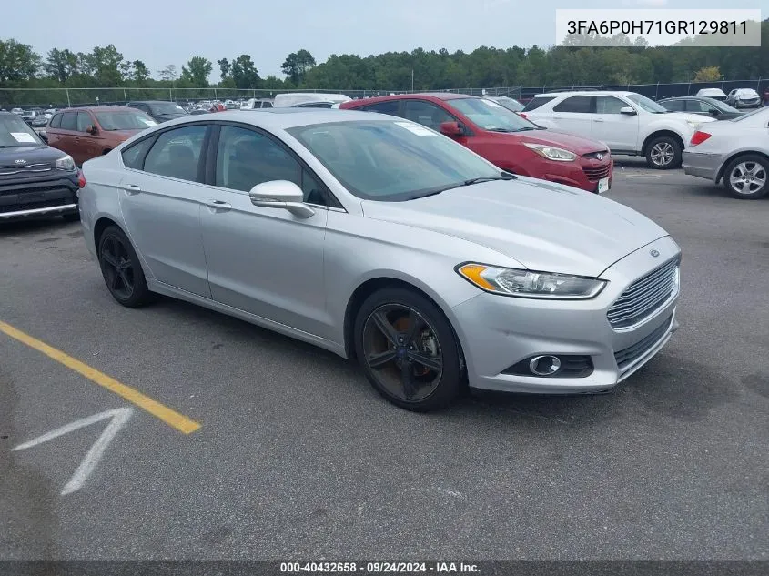 3FA6P0H71GR129811 2016 Ford Fusion Se