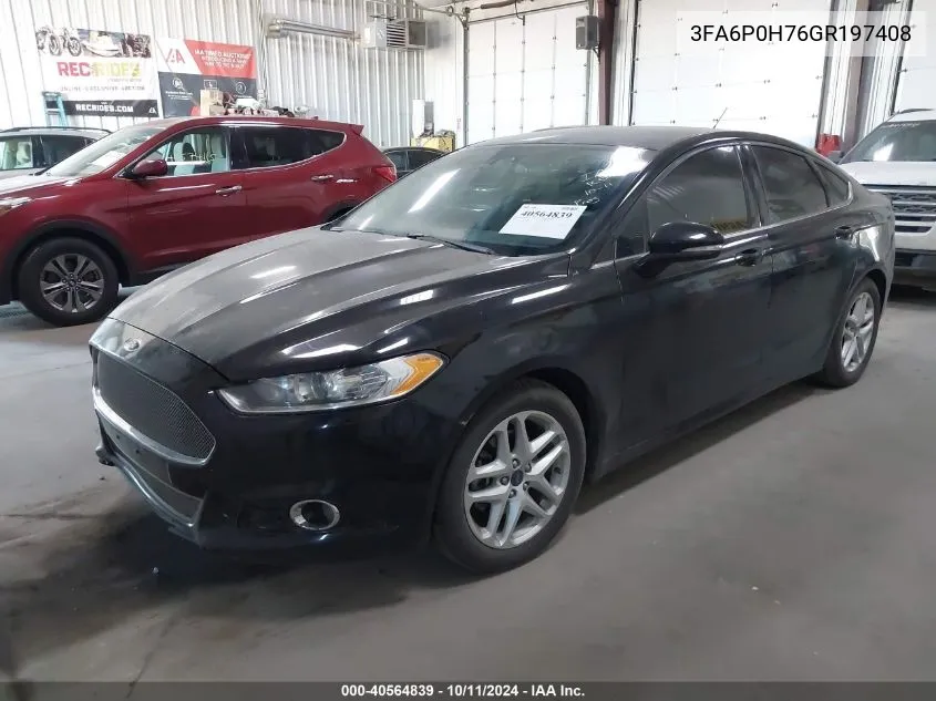 3FA6P0H76GR197408 2016 Ford Fusion Se