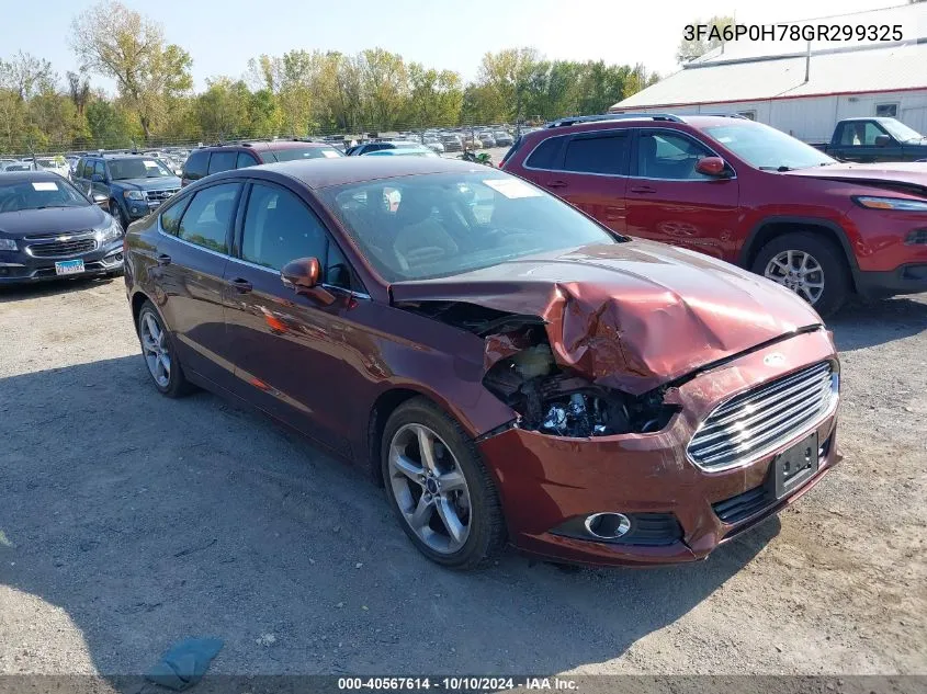 2016 Ford Fusion Se VIN: 3FA6P0H78GR299325 Lot: 40567614