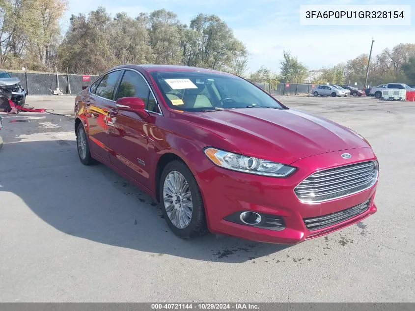 3FA6P0PU1GR328154 2016 Ford Fusion Energi Se Luxury