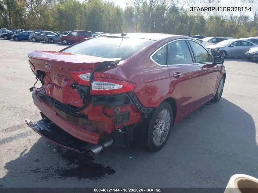 3FA6P0PU1GR328154 2016 Ford Fusion Energi Se Luxury