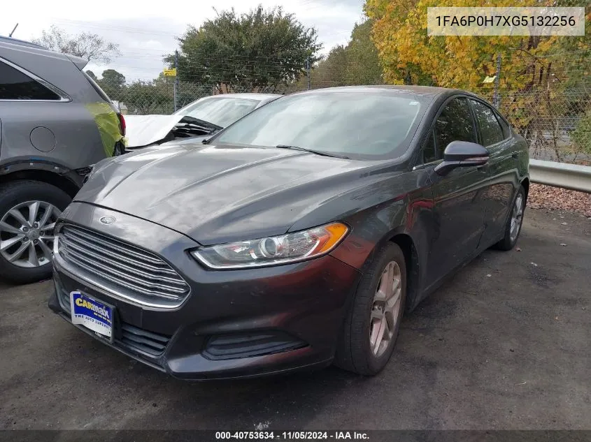 1FA6P0H7XG5132256 2016 Ford Fusion Se