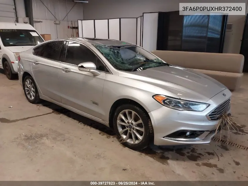 3FA6P0PUXHR372400 2017 Ford Fusion Energi Se Luxury