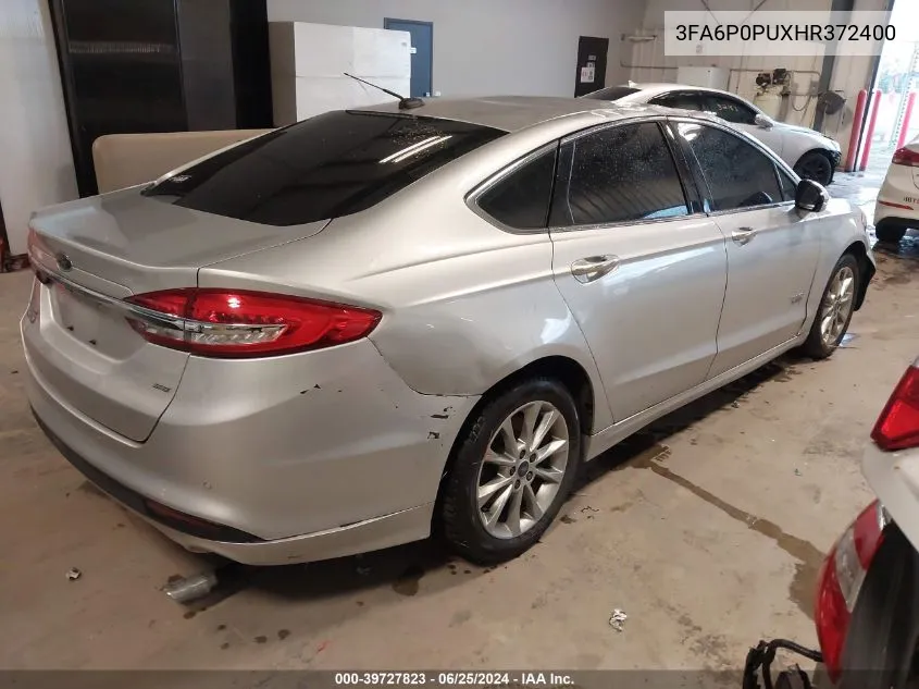 3FA6P0PUXHR372400 2017 Ford Fusion Energi Se Luxury