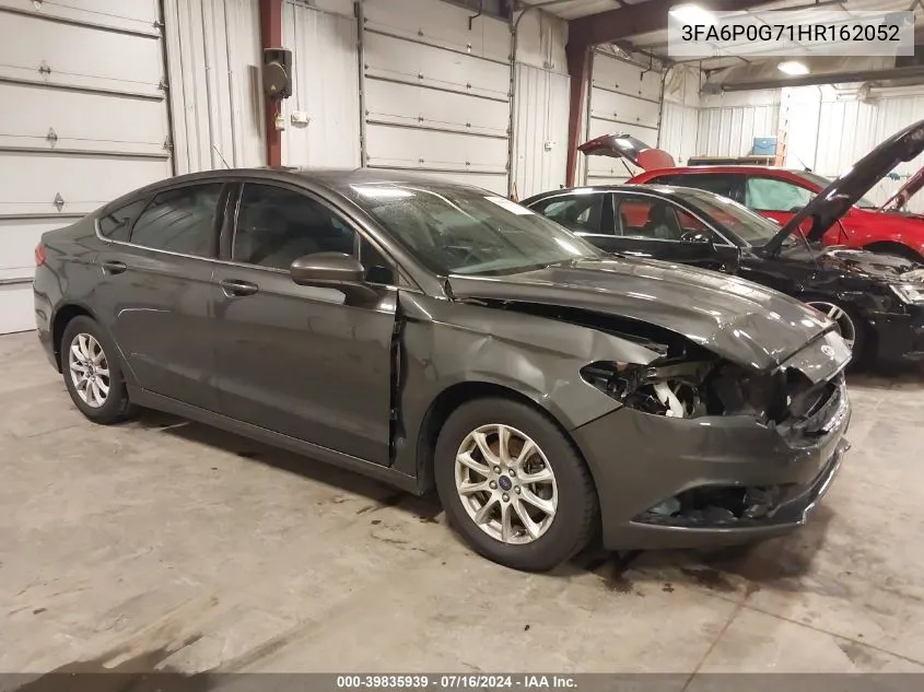 3FA6P0G71HR162052 2017 Ford Fusion S