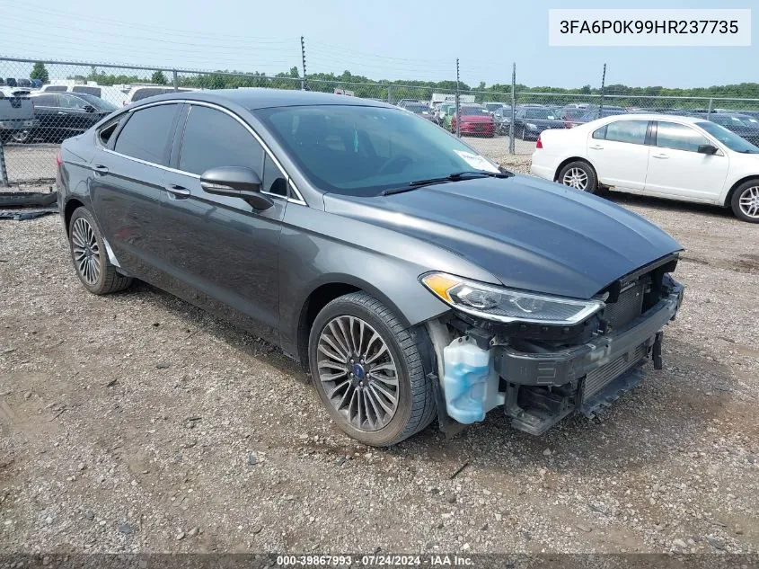 3FA6P0K99HR237735 2017 Ford Fusion Titanium