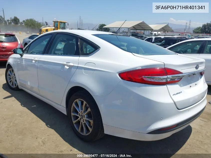 3FA6P0H71HR401341 2017 Ford Fusion Se