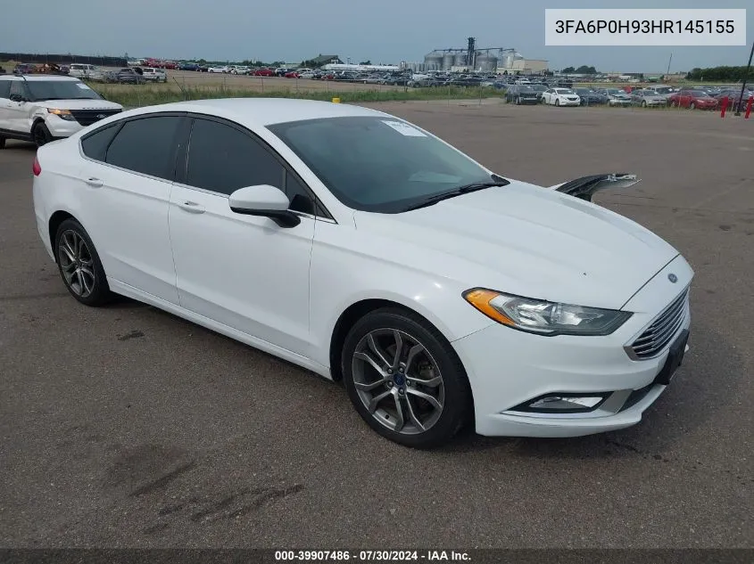 3FA6P0H93HR145155 2017 Ford Fusion Se