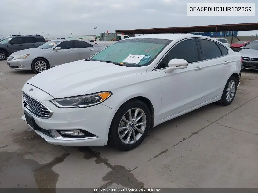 3FA6P0HD1HR132859 2017 Ford Fusion Se