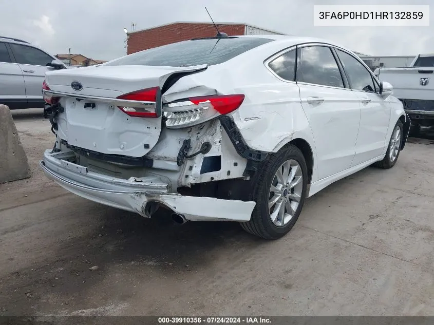 3FA6P0HD1HR132859 2017 Ford Fusion Se