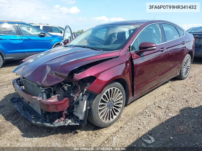 3FA6P0T99HR341432 2017 Ford Fusion Se