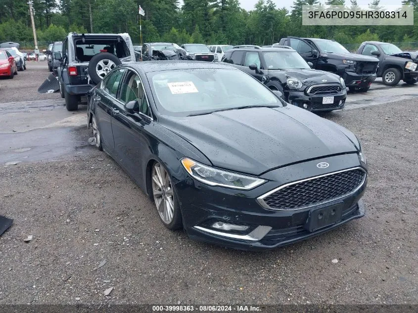 3FA6P0D95HR308314 2017 Ford Fusion Platinum