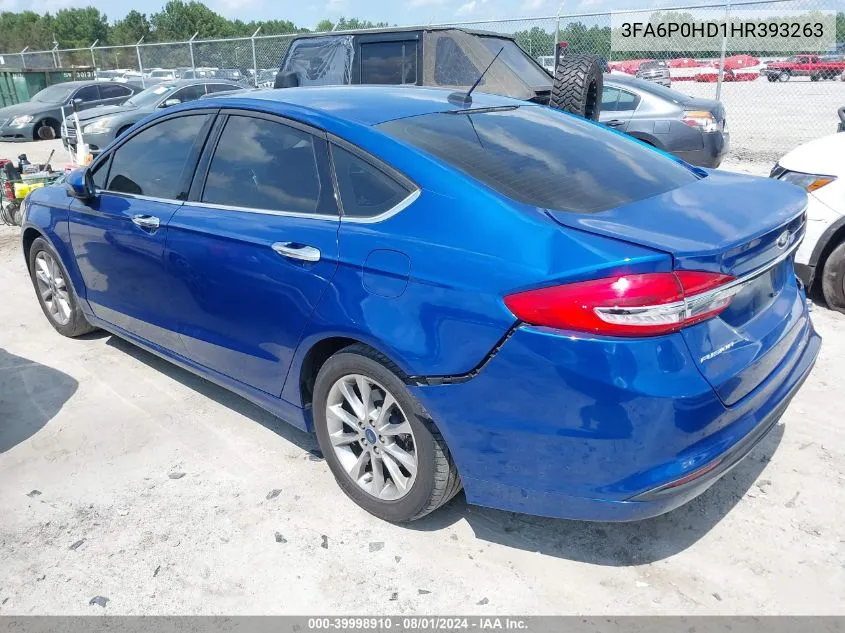 3FA6P0HD1HR393263 2017 Ford Fusion Se