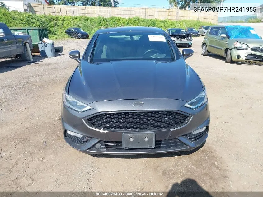 3FA6P0VP7HR241955 2017 Ford Fusion Sport