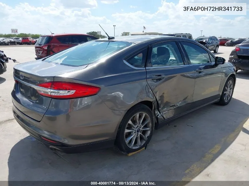 3FA6P0H72HR341733 2017 Ford Fusion Se