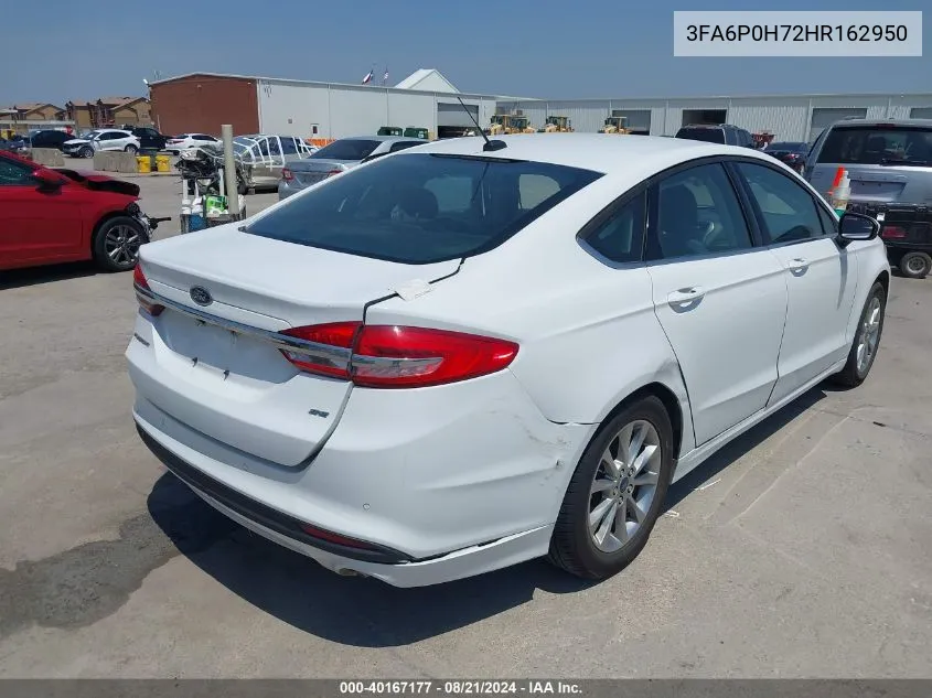 3FA6P0H72HR162950 2017 Ford Fusion Se