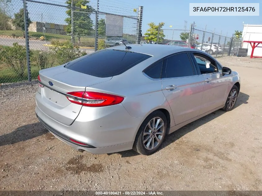 3FA6P0H72HR125476 2017 Ford Fusion Se