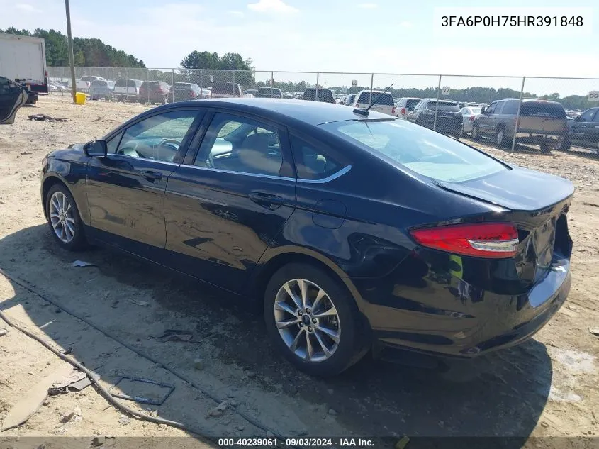 3FA6P0H75HR391848 2017 Ford Fusion Se