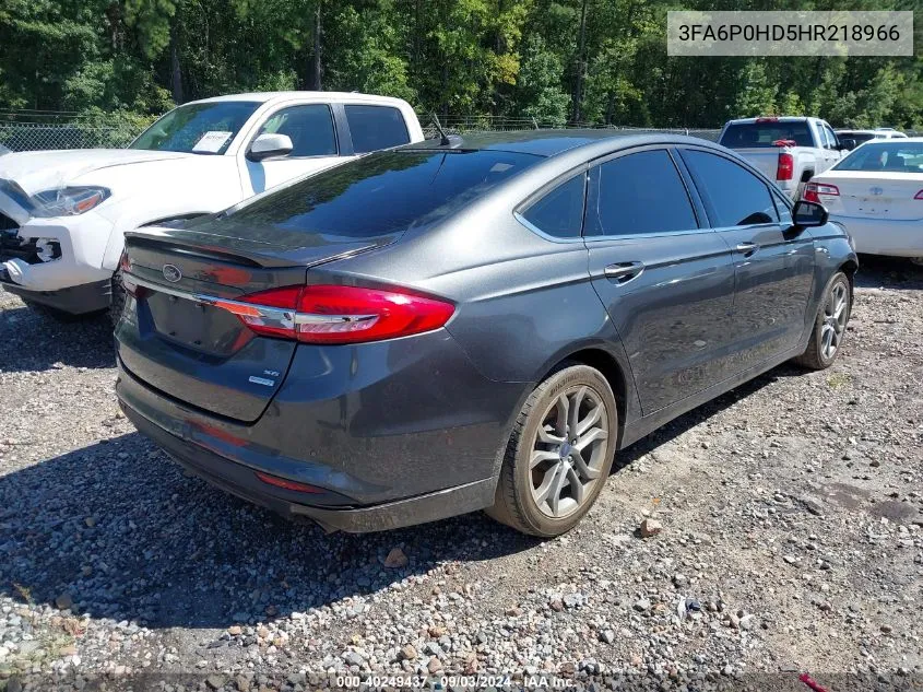 3FA6P0HD5HR218966 2017 Ford Fusion Se