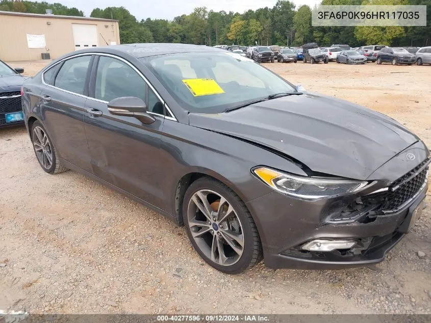 3FA6P0K96HR117035 2017 Ford Fusion Titanium