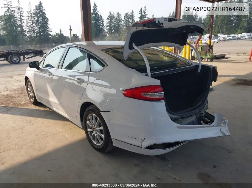 3FA6P0G72HR164487 2017 Ford Fusion S