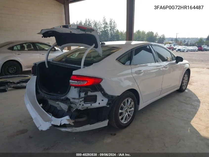 3FA6P0G72HR164487 2017 Ford Fusion S