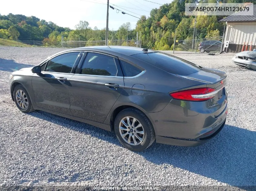 3FA6P0G74HR123679 2017 Ford Fusion S