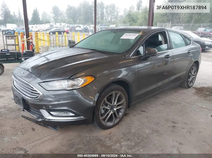 3FA6P0T9XHR187894 2017 Ford Fusion Se