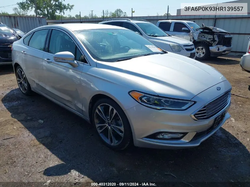 3FA6P0K93HR139557 2017 Ford Fusion Titanium