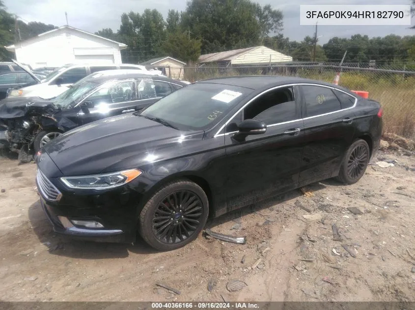 3FA6P0K94HR182790 2017 Ford Fusion Titanium