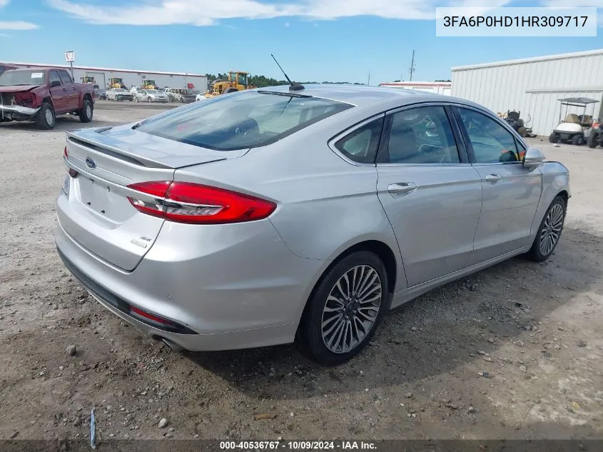 3FA6P0HD1HR309717 2017 Ford Fusion Se