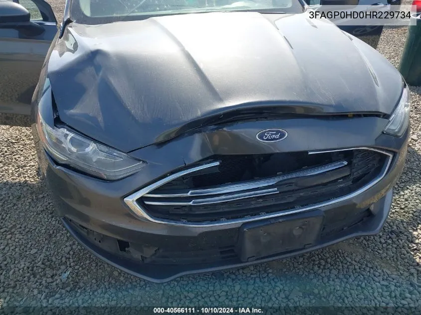 3FAGP0HD0HR229734 2017 Ford Fusion Se