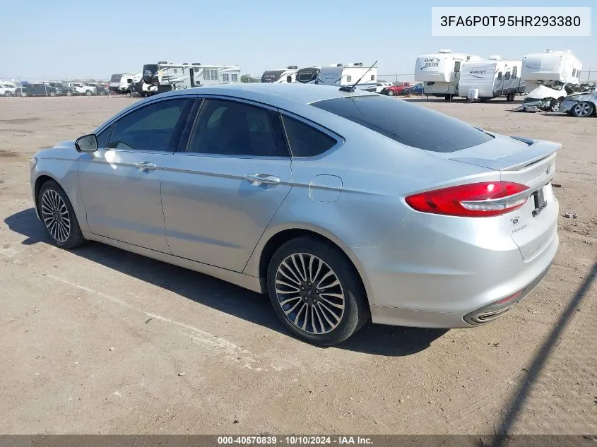 3FA6P0T95HR293380 2017 Ford Fusion Se