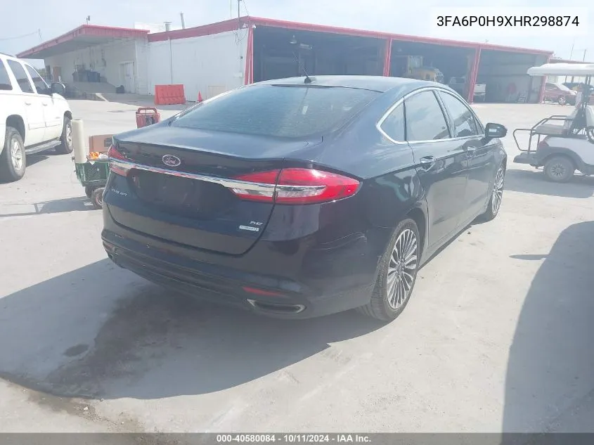 3FA6P0H9XHR298874 2017 Ford Fusion Se