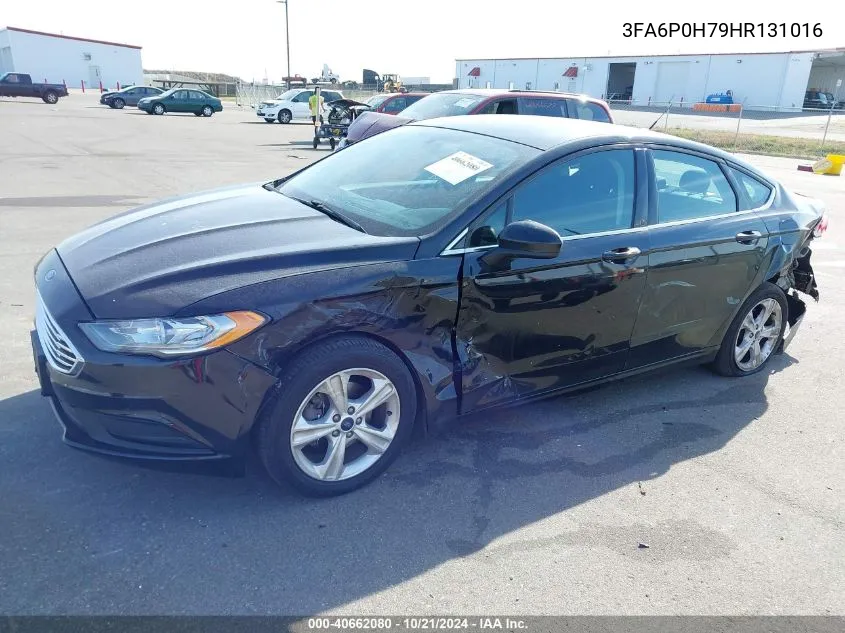 3FA6P0H79HR131016 2017 Ford Fusion Se