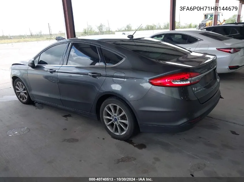 3FA6P0H71HR144679 2017 Ford Fusion Se