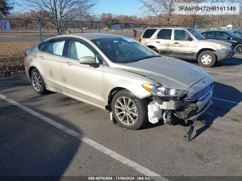 3FA6P0H72HR161149 2017 Ford Fusion Se