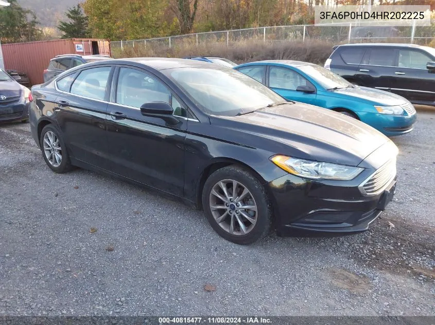 3FA6P0HD4HR202225 2017 Ford Fusion Se