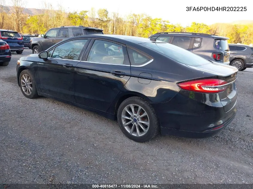 3FA6P0HD4HR202225 2017 Ford Fusion Se